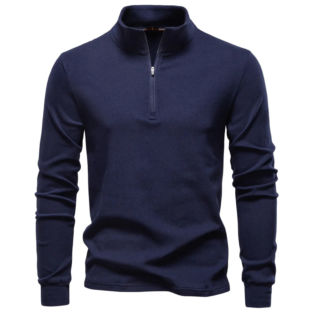 Lonrier & Co. Men's Soft Shell Zip Sweatshirt