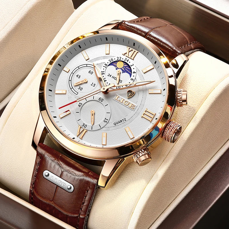 Lonrier & Co. MoonPhase Sport Chronograph