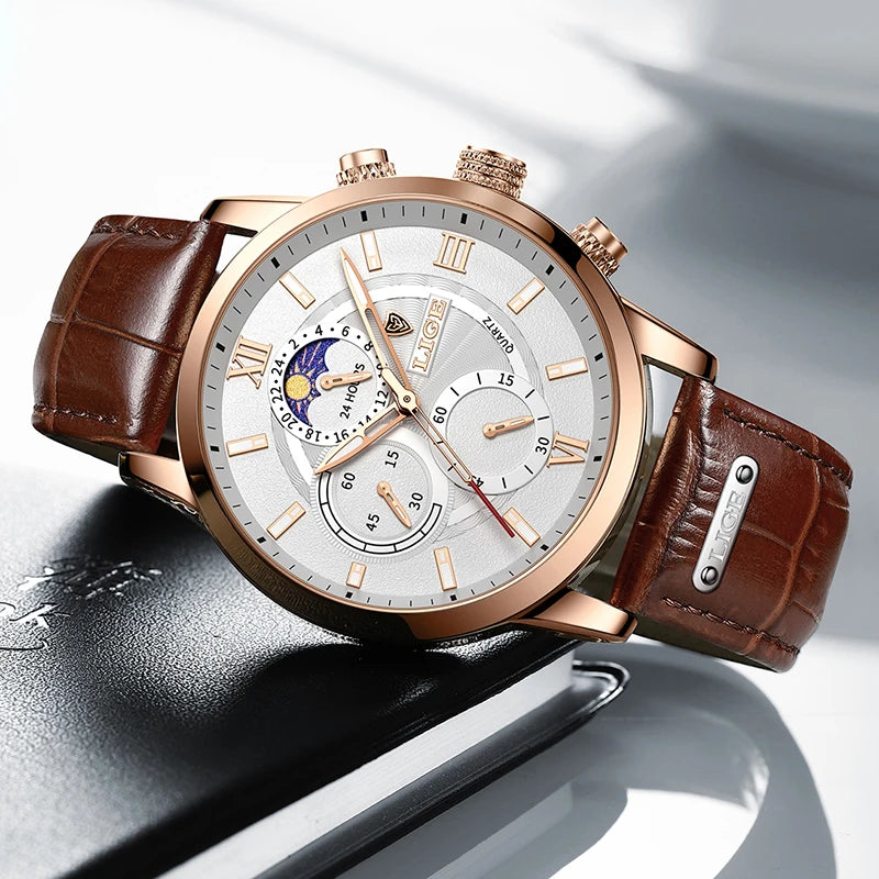 Lonrier & Co. MoonPhase Sport Chronograph