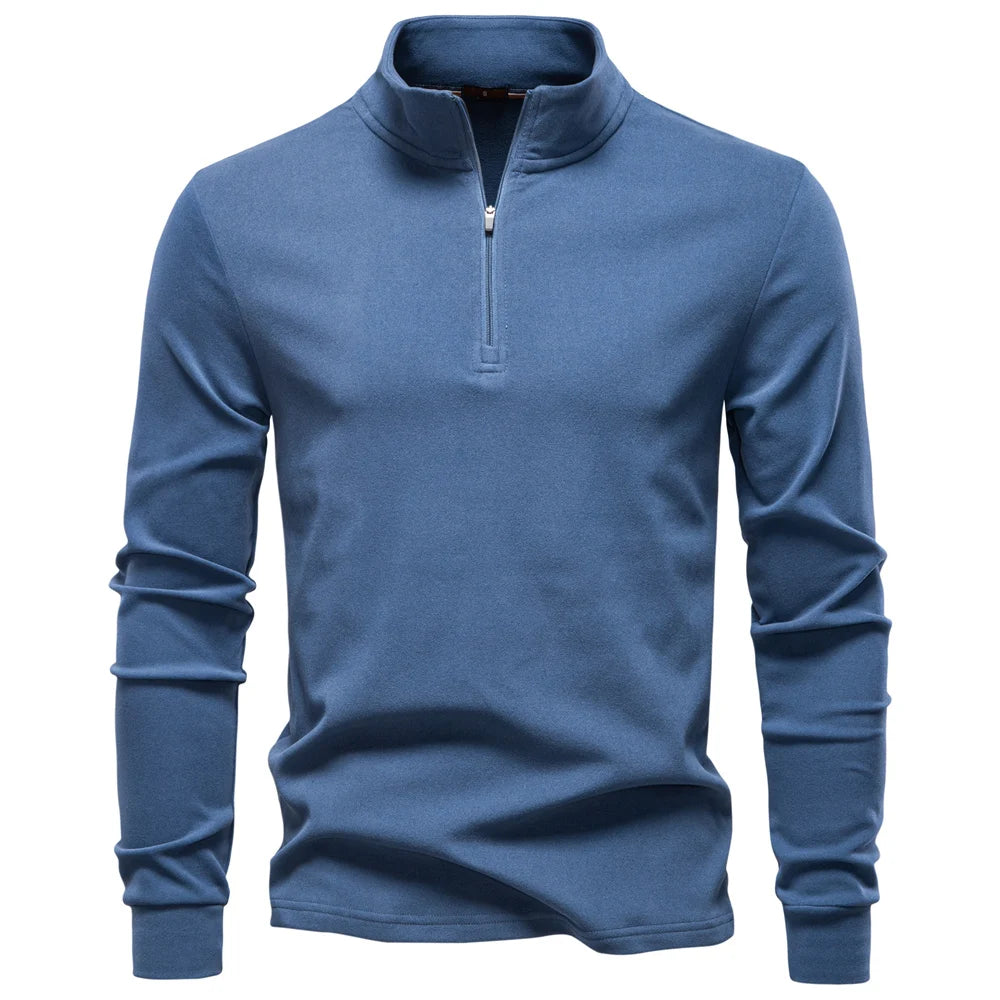 Lonrier & Co. Men's Soft Shell Zip Sweatshirt