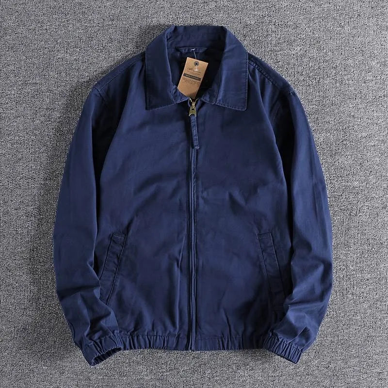 Lonrier & Co. Retro Urban Work Jacket for Men