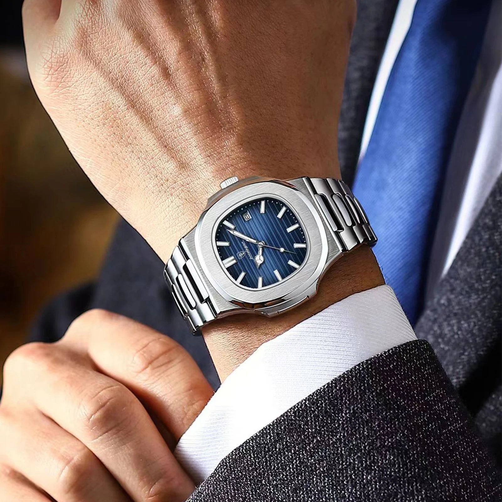 Lonrier & Co. Square Luxe Chronograph