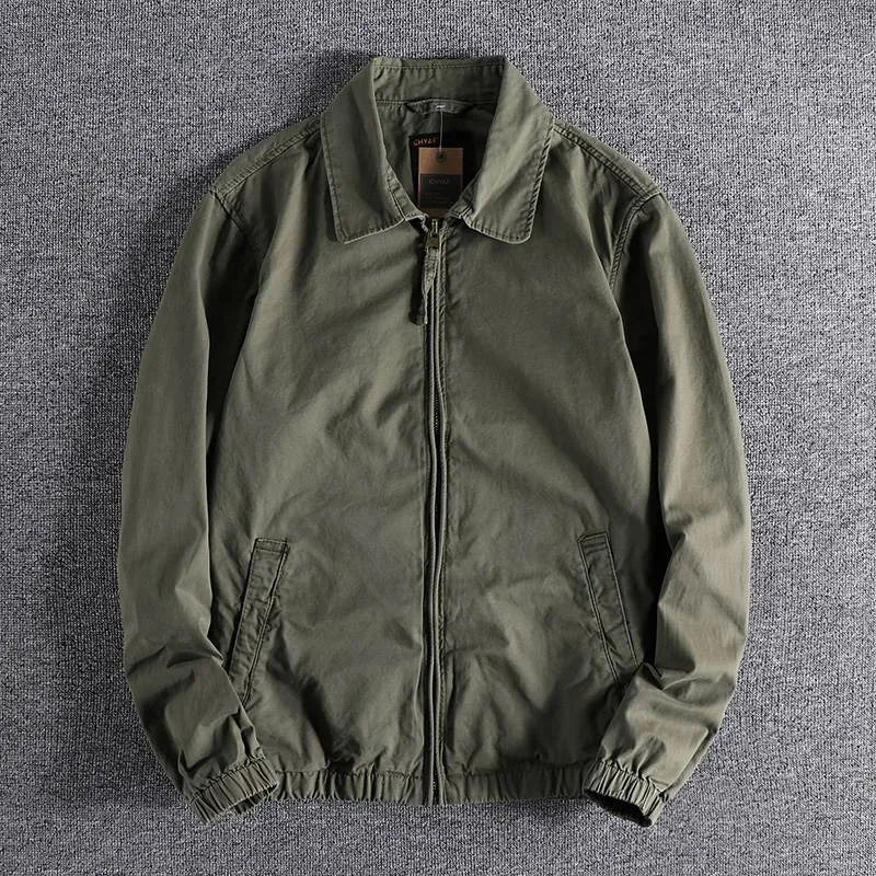 Lonrier & Co. Retro Urban Work Jacket for Men
