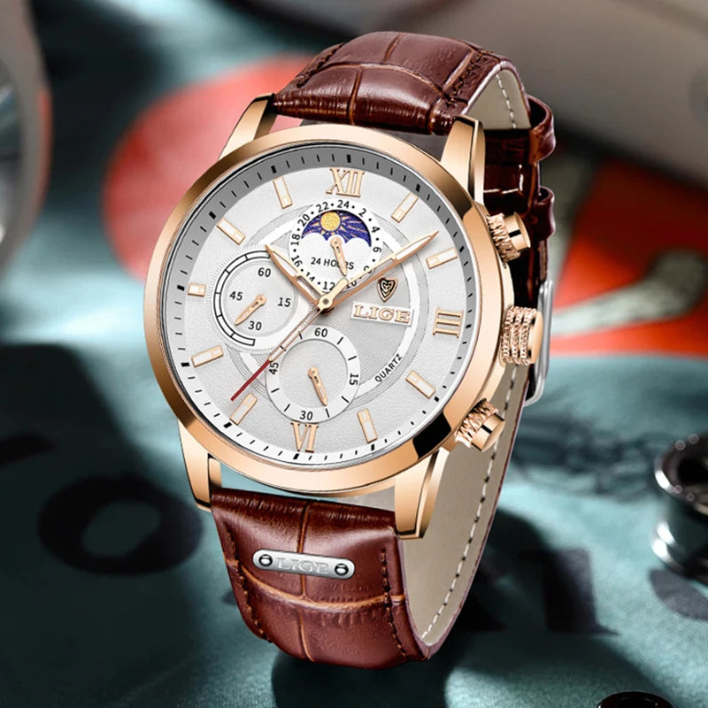 Lonrier & Co. MoonPhase Sport Chronograph