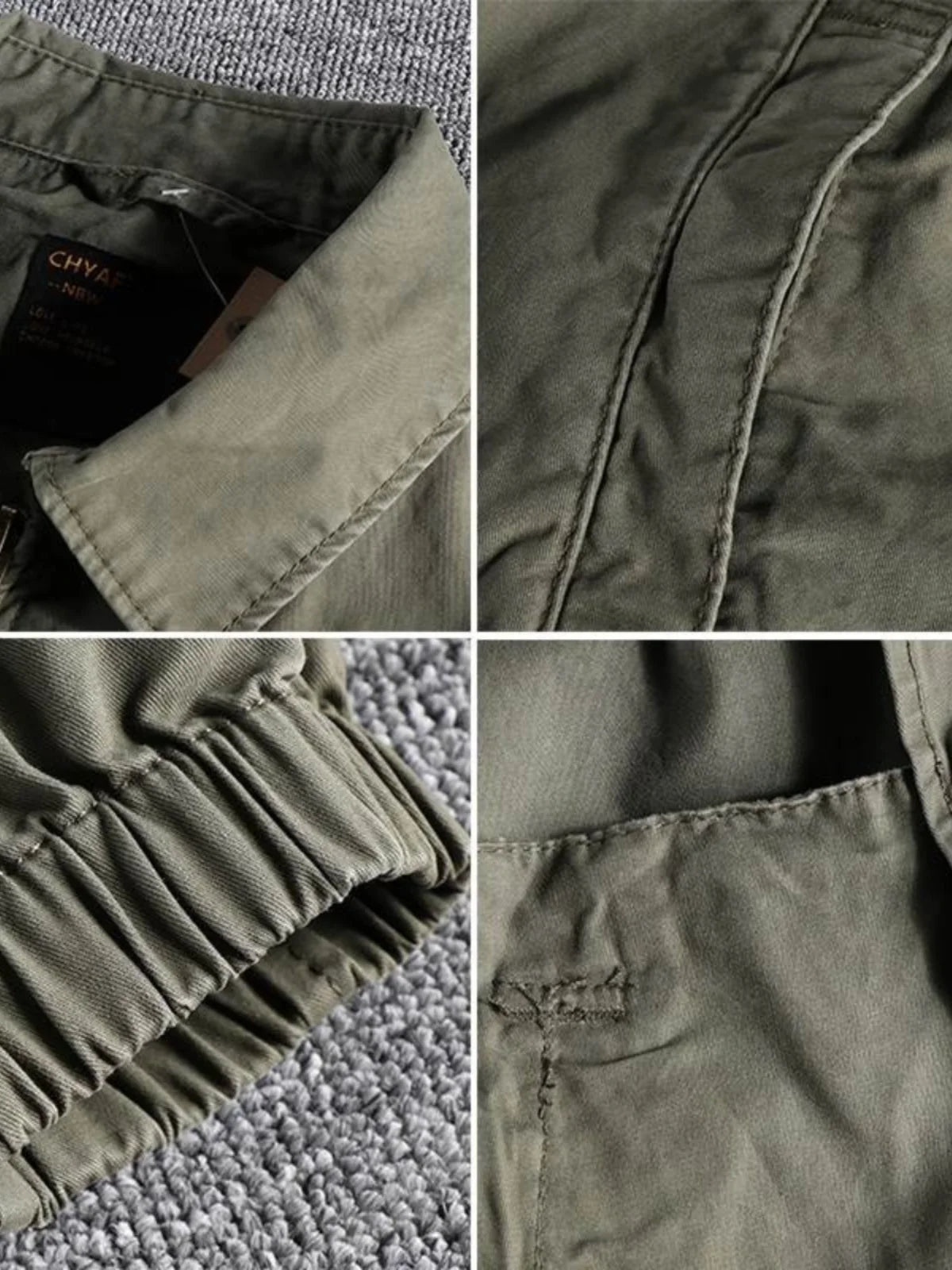 Lonrier & Co. Retro Urban Work Jacket for Men