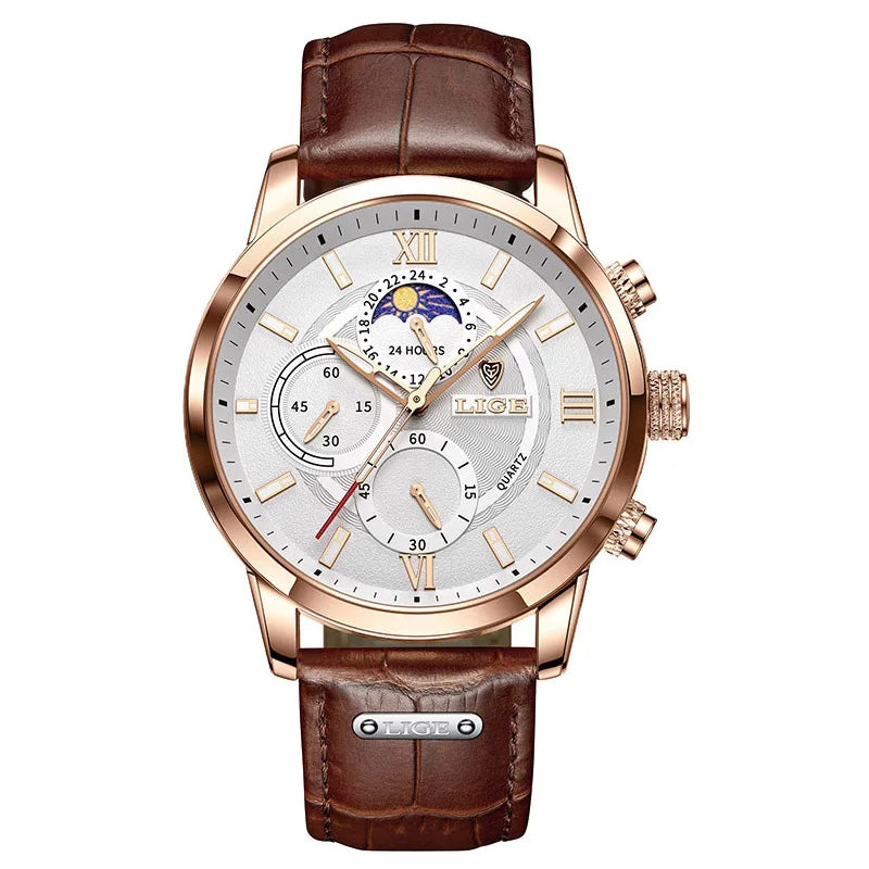 Lonrier & Co. MoonPhase Sport Chronograph