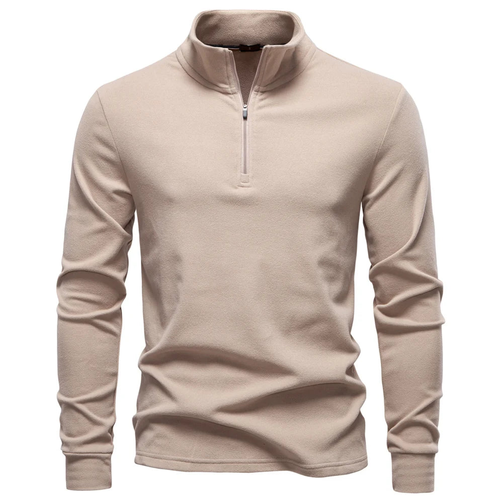 Lonrier & Co. Men's Soft Shell Zip Sweatshirt