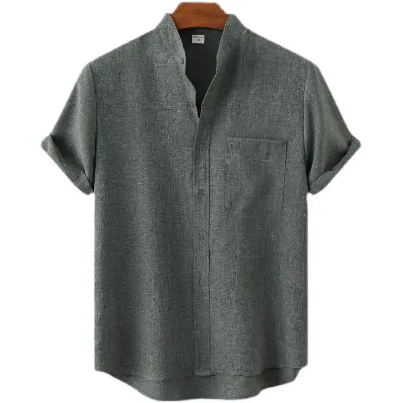 Lonrier & Co PureEase Cotton-Hemp Shirt